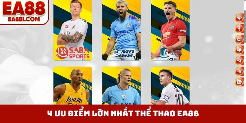 4 ưu điểm lớn nhất thể thao EA88