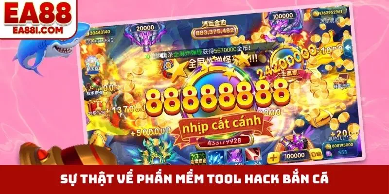 Sự thật về phần mềm tool hack bắn cá