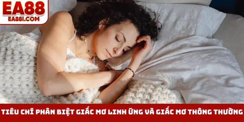 Tiêu chí phân biệt giấc mơ linh ứng